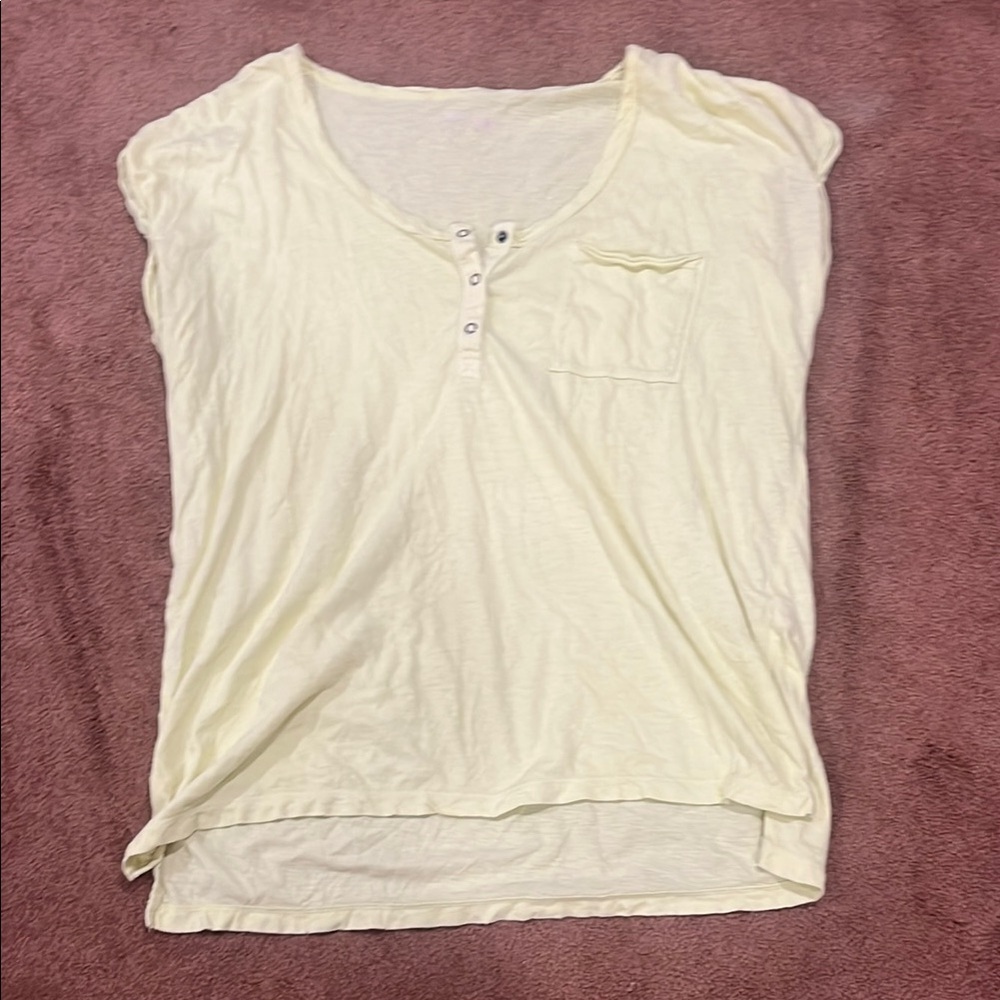 Aerie neon yellow top